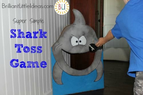 DIY Shark Toss Game  Brilliant Little Ideas