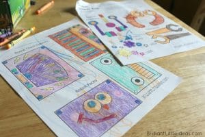 Robot Paper Sack Puppets This FREE Printable is great for your kids. Easy kids craft for your Robot theme fun Friday or a Rainy day craft.