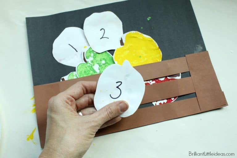 Easy Apple Art -Apple Painting for Kids | Brilliant Little Ideas