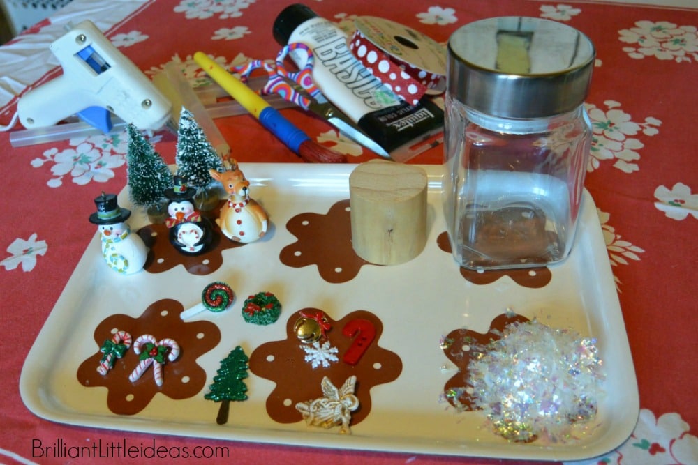 DIY Snow Globe Sensory Jar • Capturing Parenthood