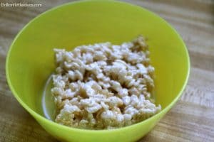 Soft gooey sugary heaven. The Perfect Rice Crispie Treats are the best rice Krispies treats ever! Kid and mom approved sack great for potlucks too!