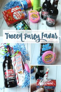 Super Easy Tween Party Favors are great for almost all ages from little kids to teens and even adults. Cheap Birthday Party Favor or great for a pool party.