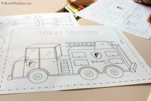 Super cute free printable fire dept color sheets for kids. Fireman color pages are great for kids who love firetrucks. Fire department, fireman, firewoman.