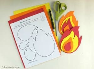 Awesome way to make your kids Fireman roleplay come alive! These easy foam fire flames can stick to anything using 2 sided tape! Fireman Birthday Theme