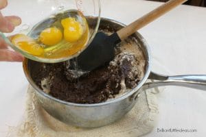 Best Fudgey Brownie Ever! I made this easy brownie recipe by accident. You'll love my secret ingredient. #BestBrownies #brownies #easyrecipe