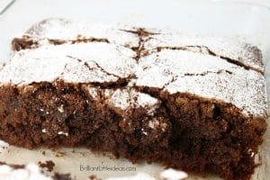 Best Fudgey Brownie Ever! I made this easy brownie recipe by accident. You'll love my secret ingredient. #BestBrownies #brownies #easyrecipe