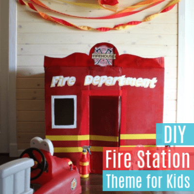DIY Fire Station with Printables