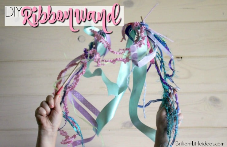 Ever wanted to know how to make a ribbon wand? Watch this DIY Ribbon wand video & your kids will dance & play fairy princess for hours IE quiet time for you