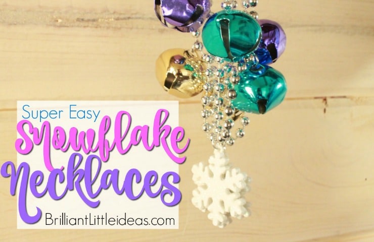 Let your kids create a fun winter craft, or give them as party favors. Snowflake Necklaces are my go to k way to keep kids busy on those snow days, or rainy days. This DIY kid necklace craft is easy for older kids to make by themselves. Kids will love to give these to their friends.