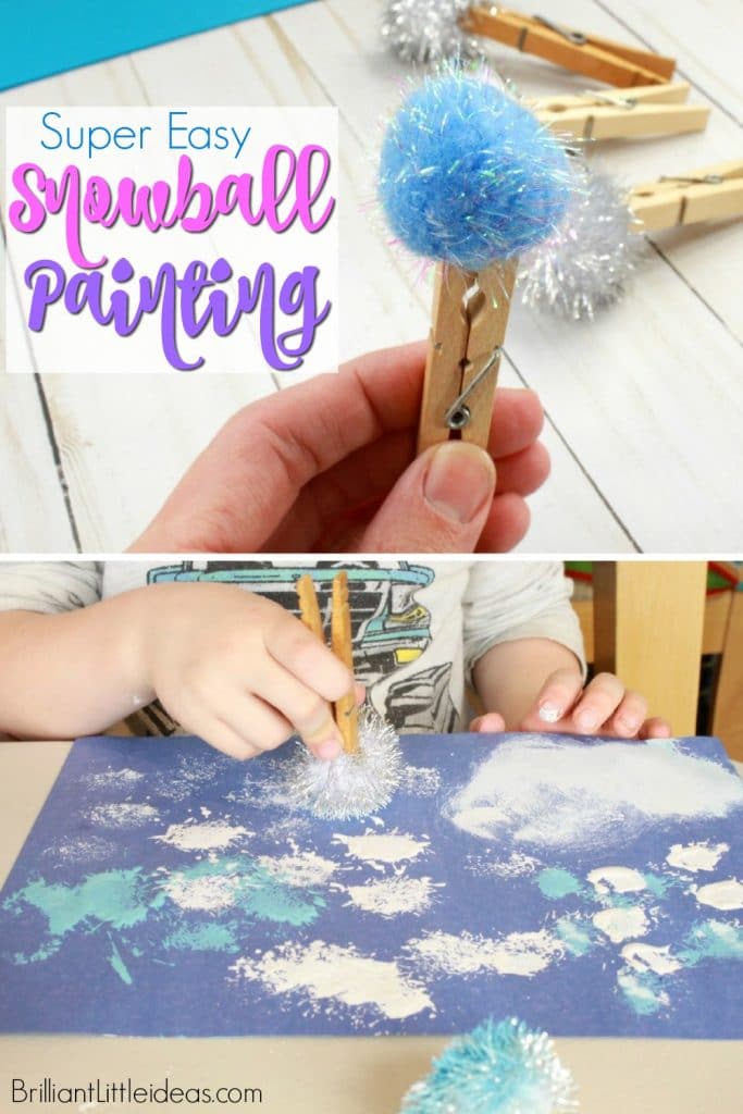 Easy Art Activity with Pom Poms - Fantastic Fun & Learning