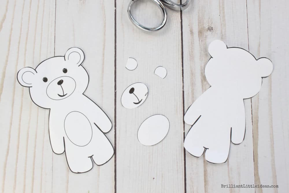 felt teddy bear pattern free