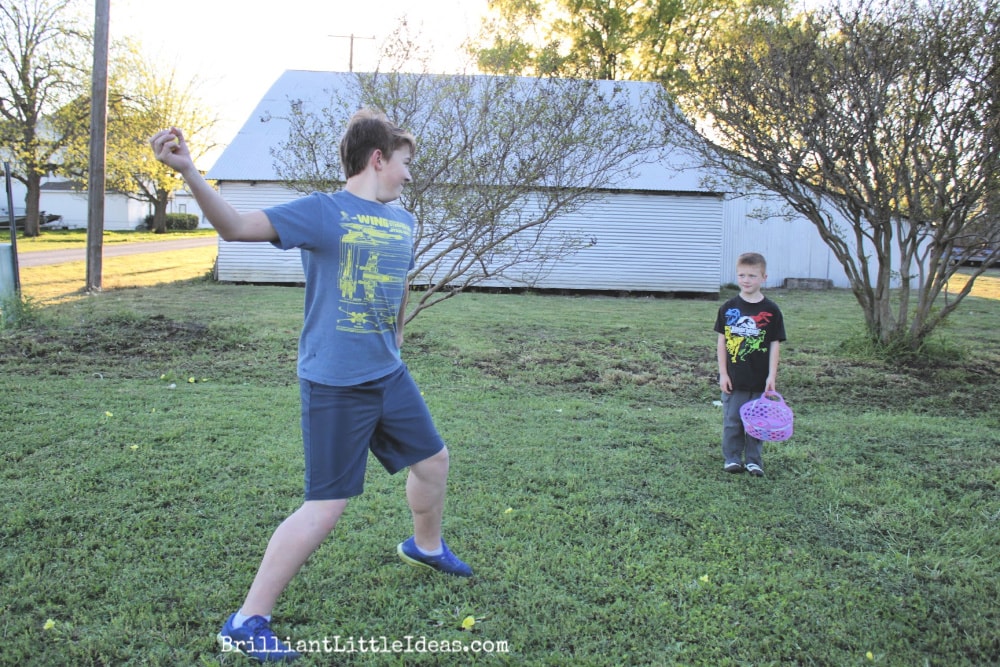 Our Easter Egg Hunt Candy Alternative -No Candy Easter Egg Hunt ...