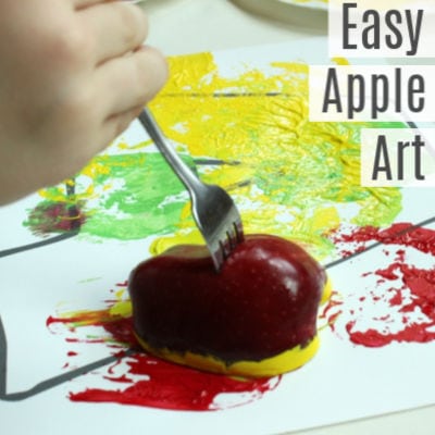 Easy Apple Art
