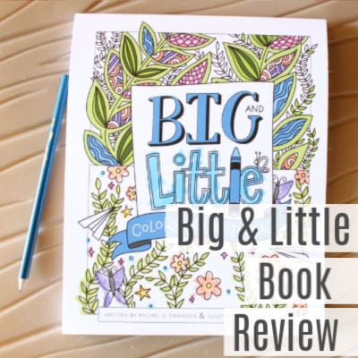 Big & Little Coloring Devotional Book Review
