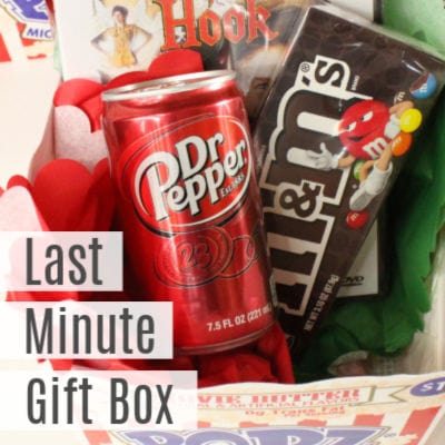 Movie Gift Box- Last Minute Christmas Gift for Kids