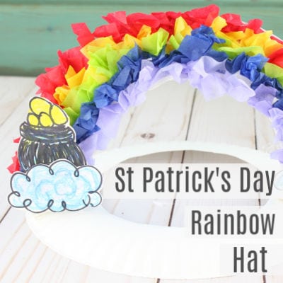 St Patricks Day Paper Plate Hat