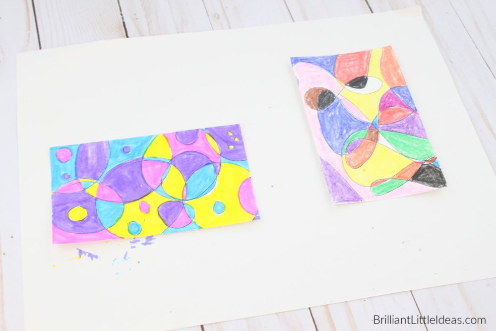 Easy Index Card Art Project Ideas for Kids Brilliant Little Ideas