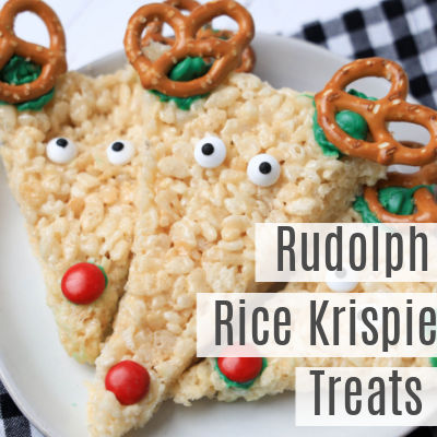Reindeer Rice Krispie Treats Recipe Kids Can Make