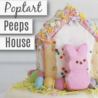 Easy Easter Peeps Pop Tart House Kids Can Make