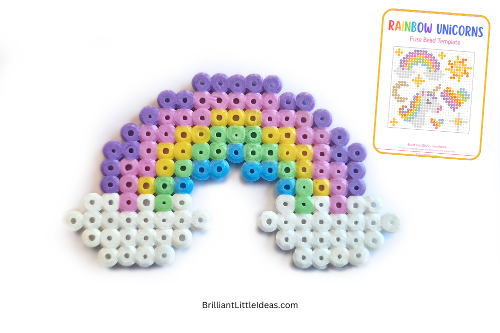 Perler Fuse Bead Activity Kit-Unicorn Arch - 048533630554