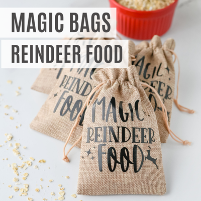 Magic Reindeer Food Bags (+ recipe and SVG file)